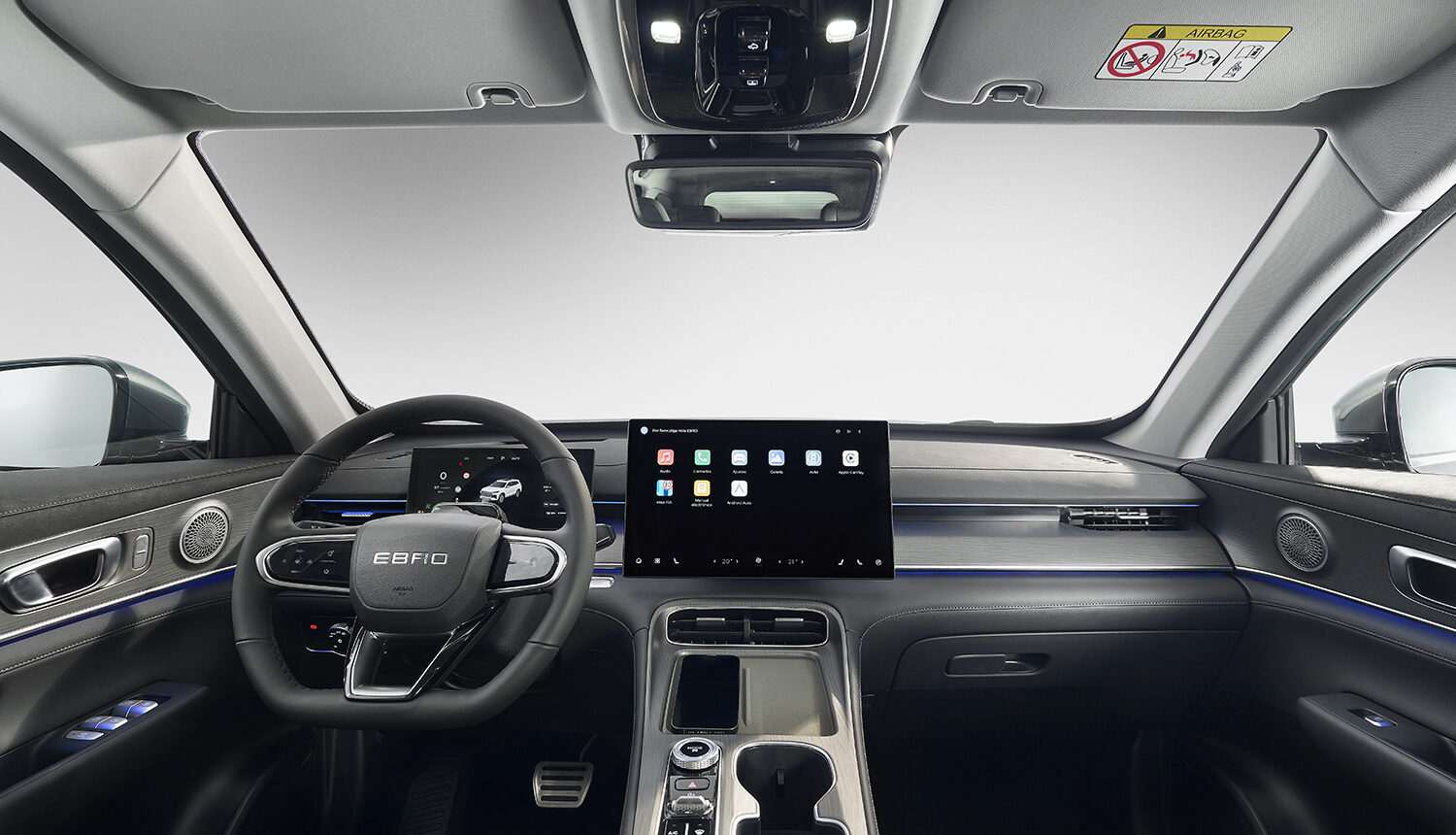 Nuevo EBRO s800 Luxury Detalle Interior Tablero